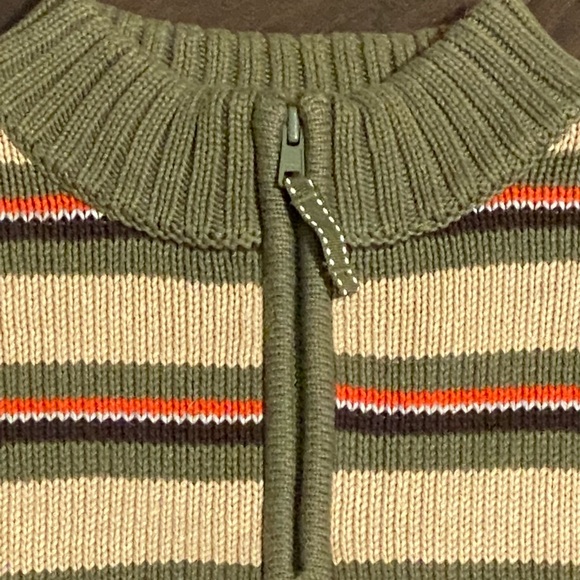 Lands End stripped cotton pullover Sweater - Picture 4 of 10